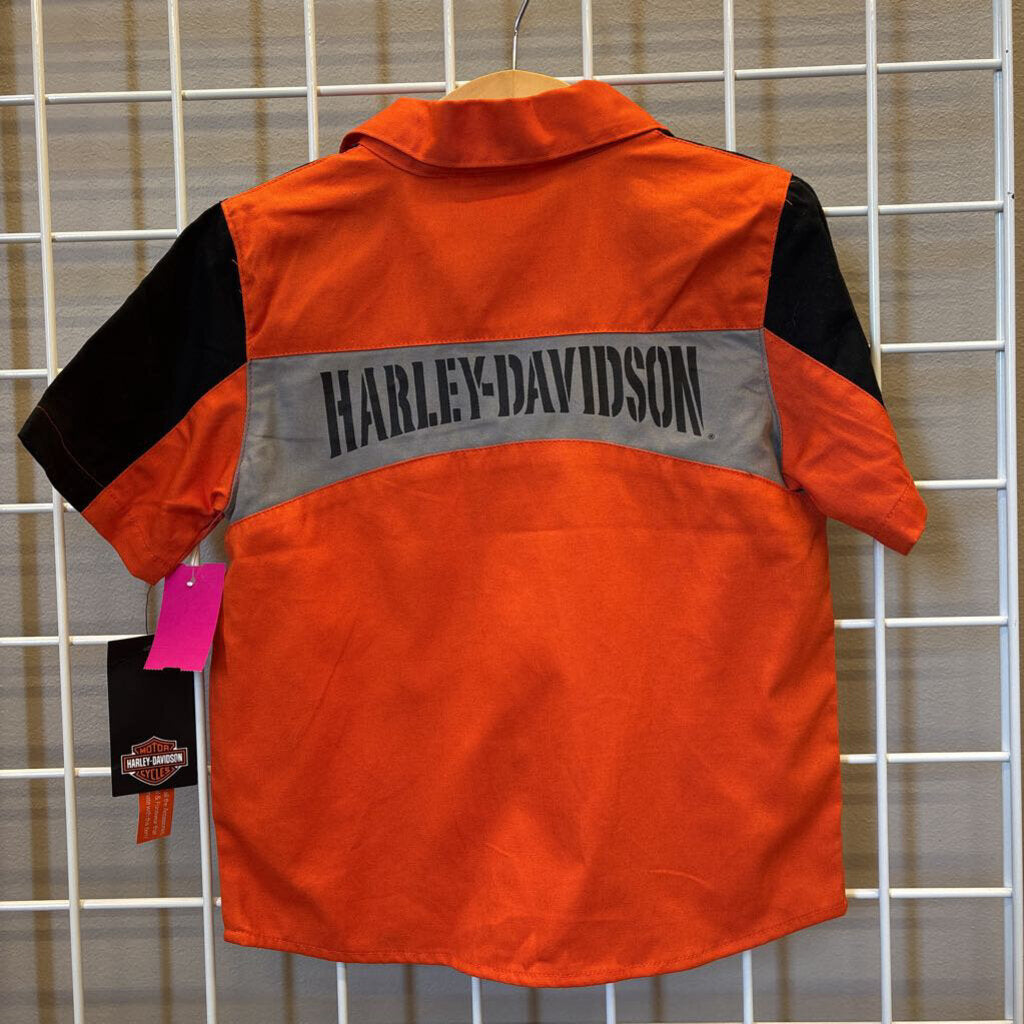 NWT Harley Davidson SS Button Up - 4