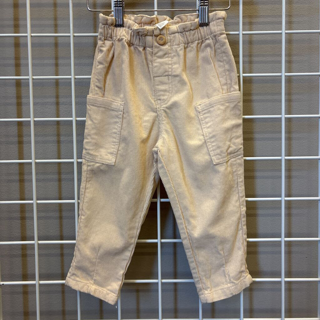H&M Corduroy Cargo Pants - 18m