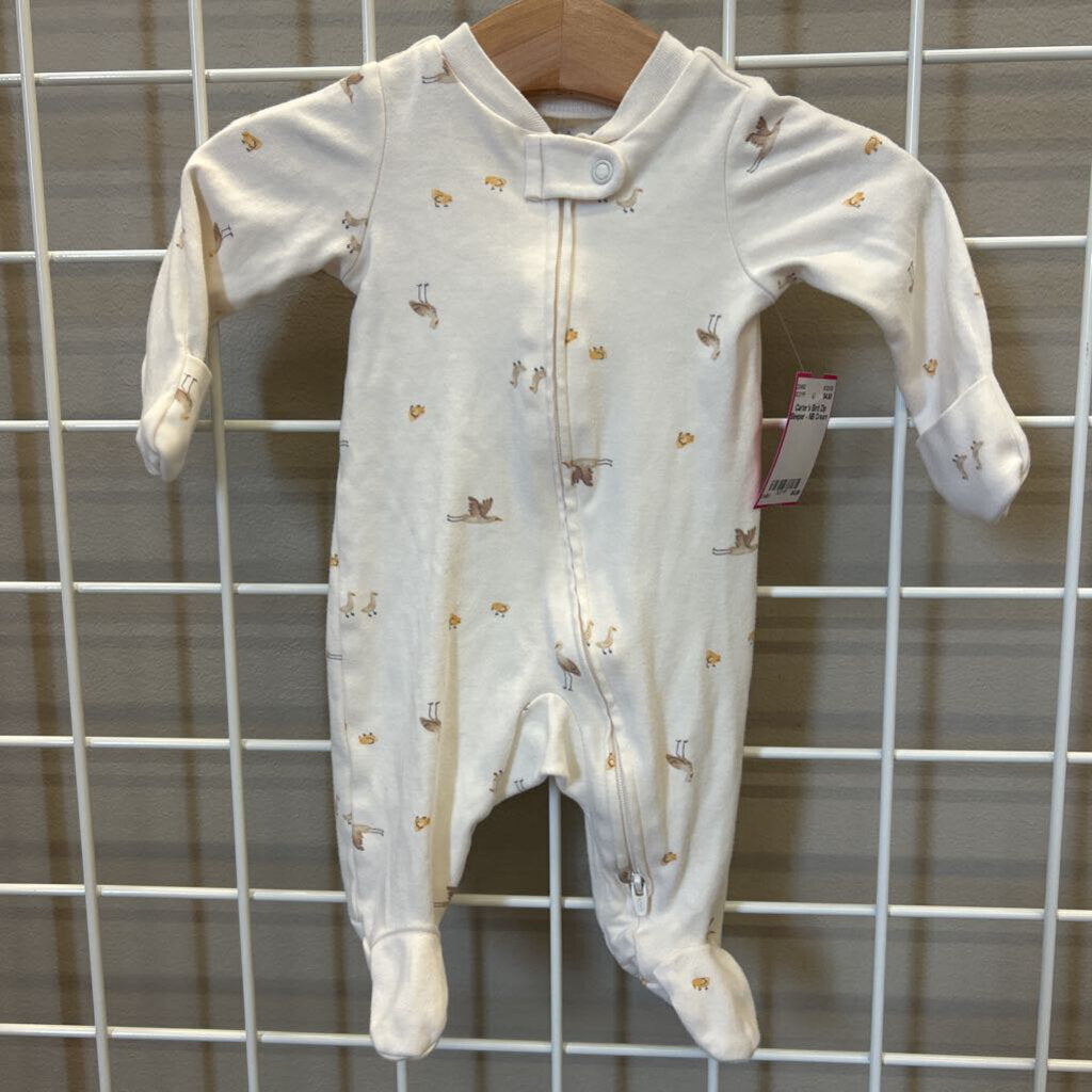 Carter's Bird Zip Sleeper - NB