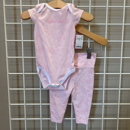 Calvin Kelin Dot Two Pc Set - 3/6m