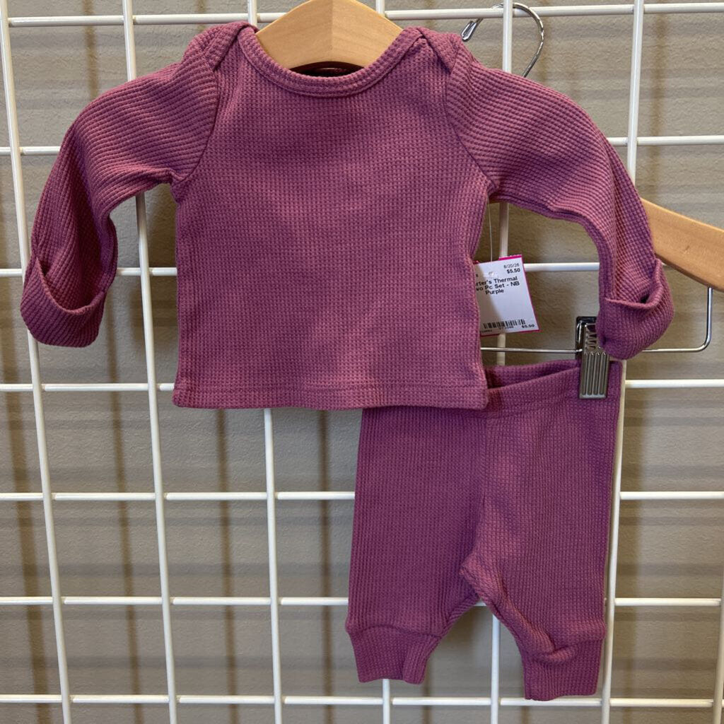 Carter's Thermal Two Pc Set - NB