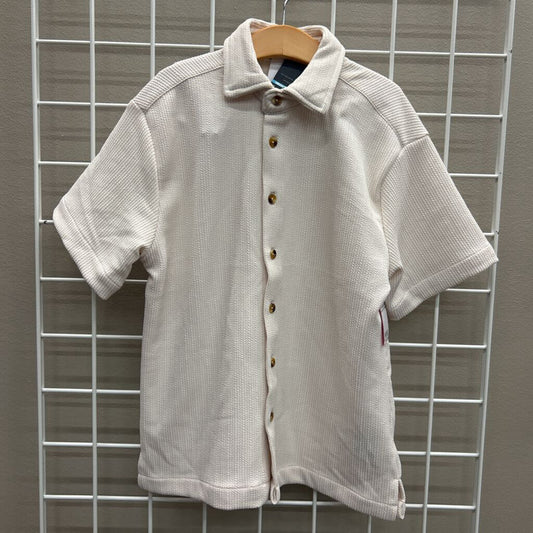 NWT Distortion SS Button Up - 8