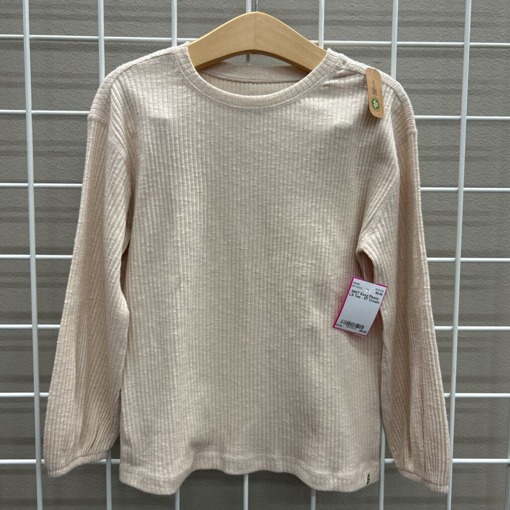 NWT Easy Peasy LS Tee - 5T