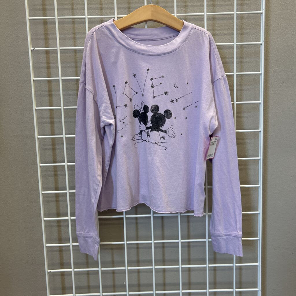 Gap Kids x Disney Love LS Crop Tee - 14/16