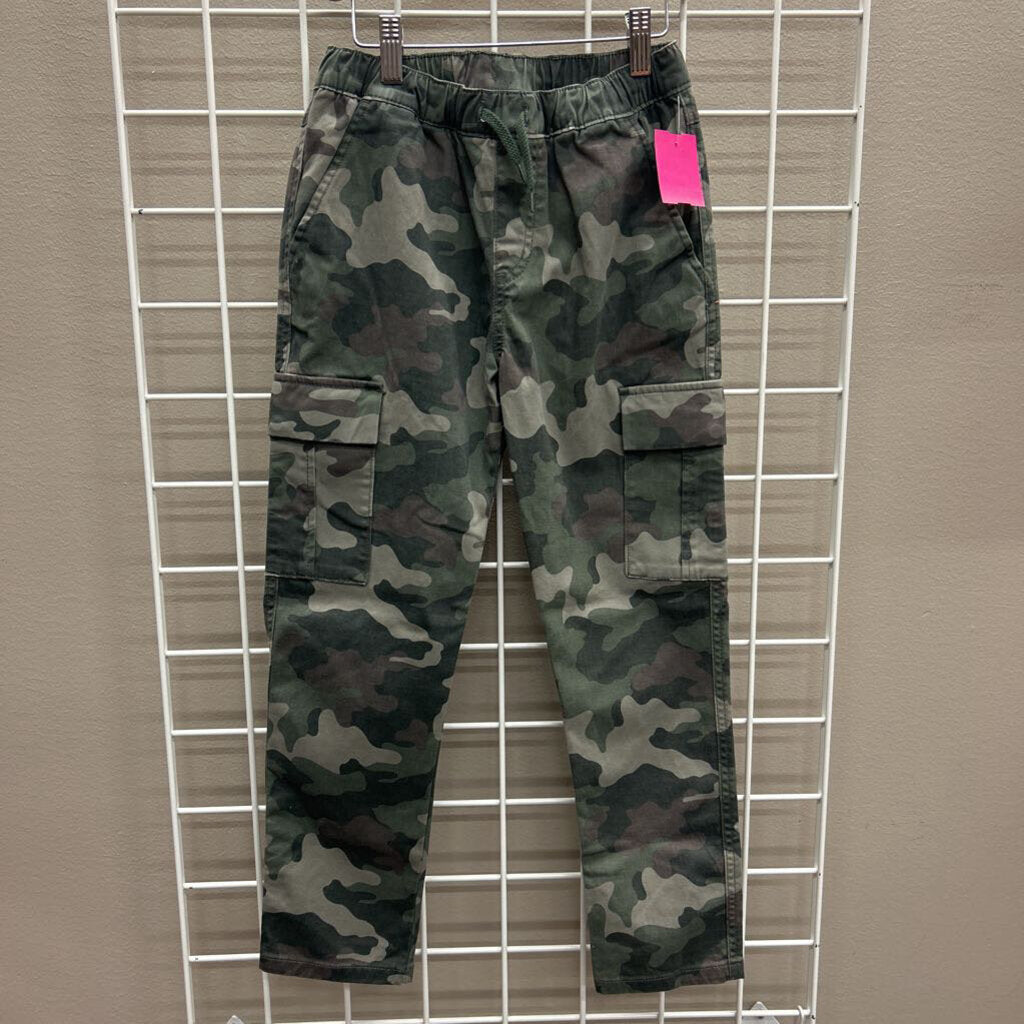 Cat & Jack Camo Tapered Pants - 8