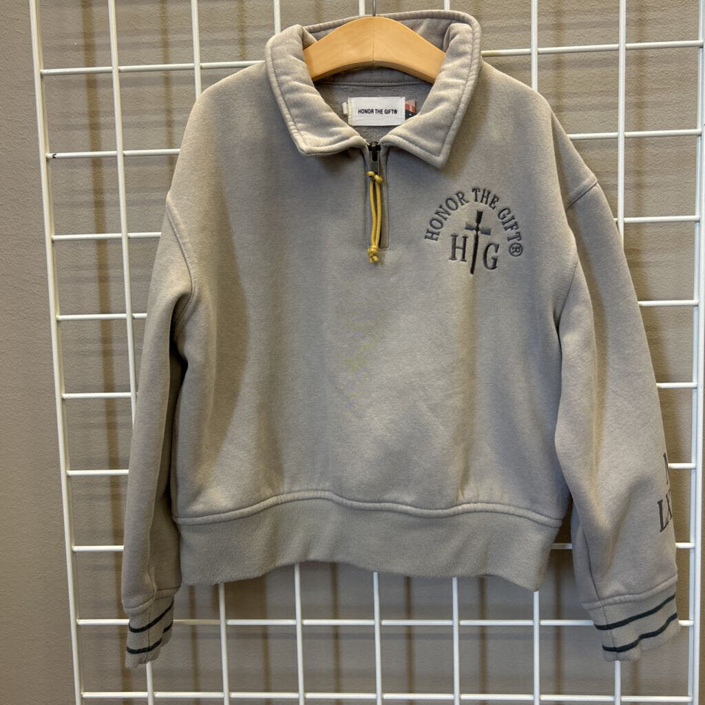 Honor the Gift Crop Quarter Zip Sweater - 10