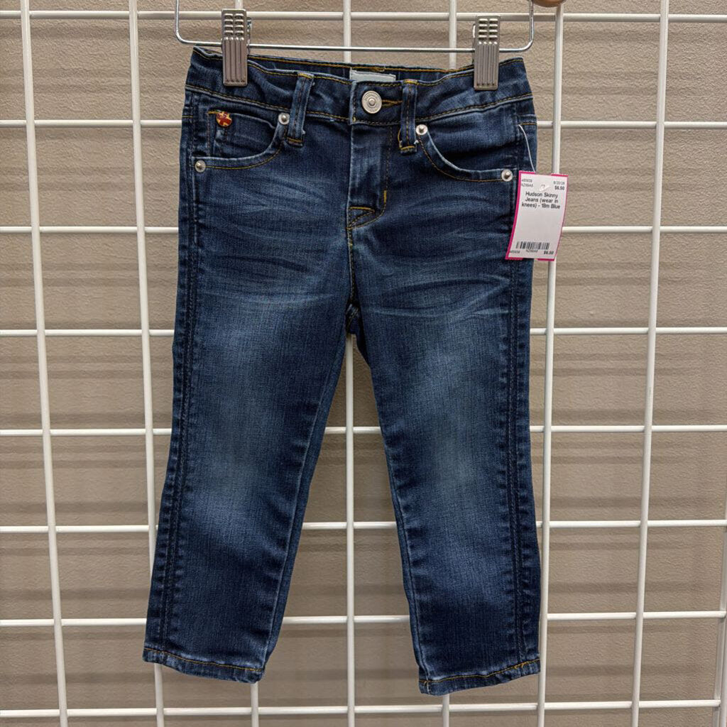 Hudson Skinny Jeans (wear in knees) - 18m