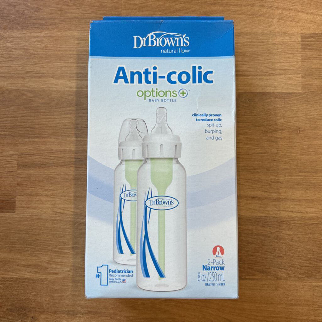 NEW Dr. Brown's Bottle 2 Pack - 8oz