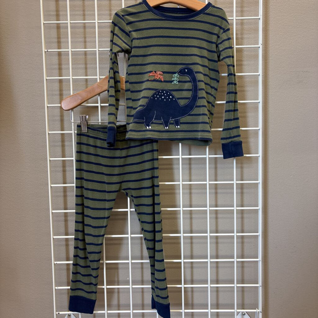 Carter's Stripe Dino PJs - 4T