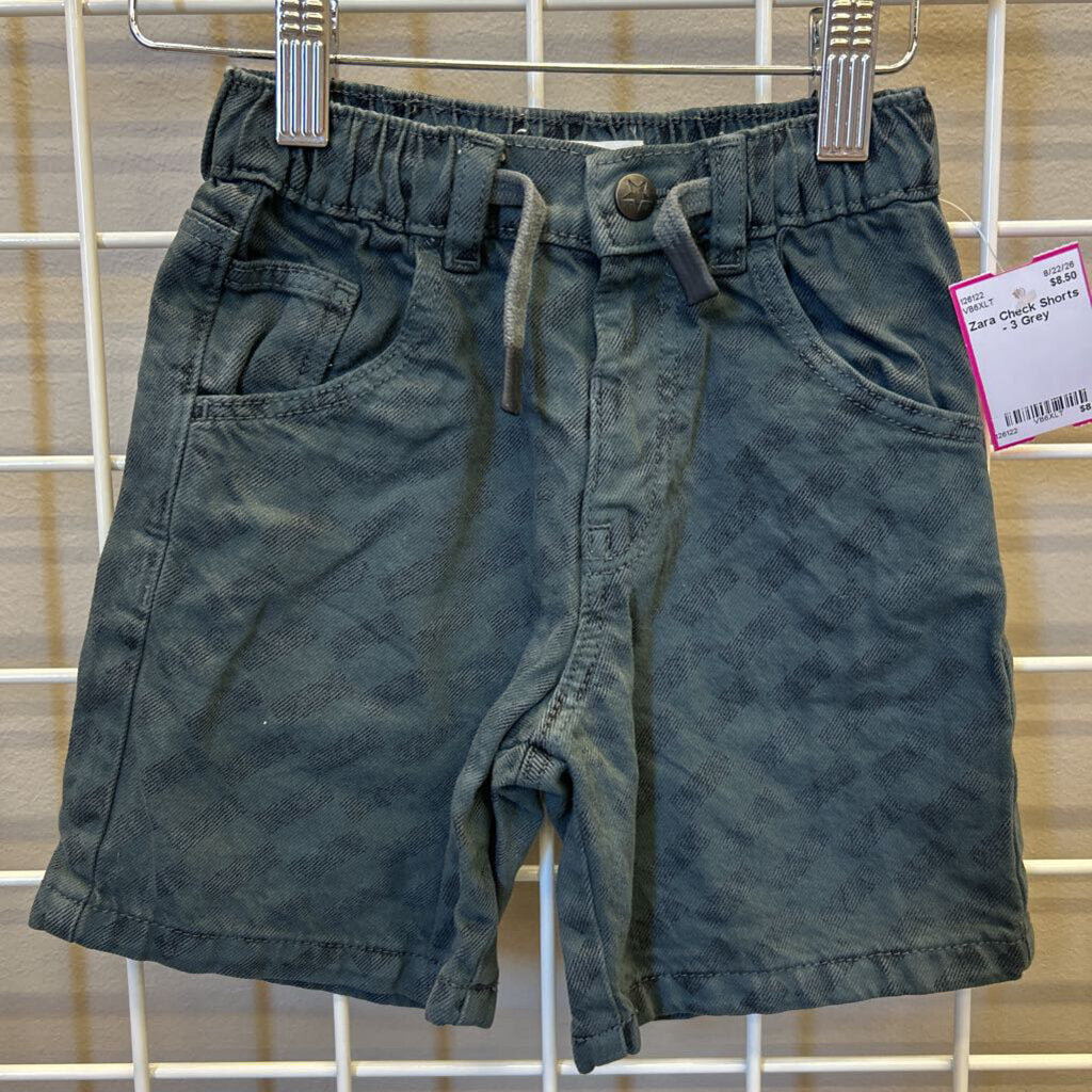 Zara Check Shorts - 3