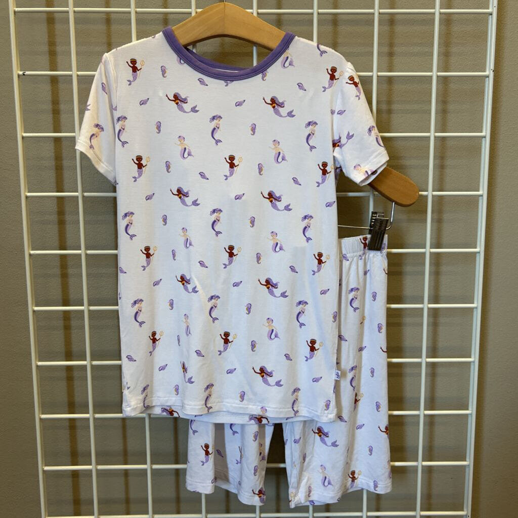 NWT Bubble Baby Bamboo Mermaid Pjs - 8