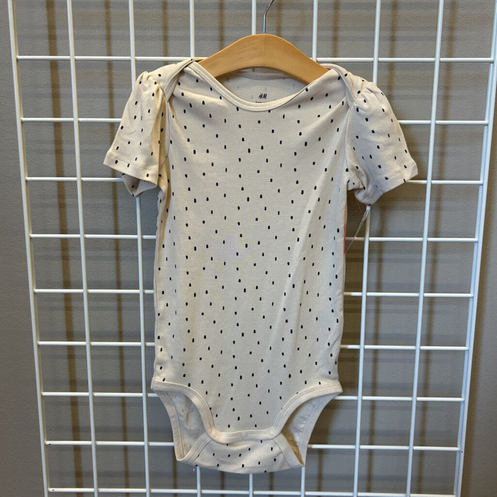H&M Dot SS Bodysuit - 4T