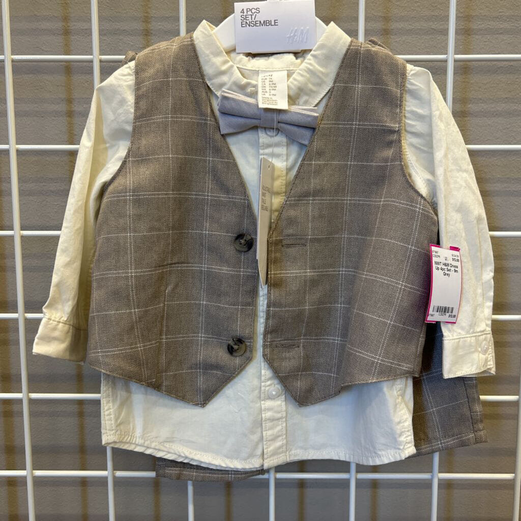 NWT H&M Dress Up 4pc Set - 9m