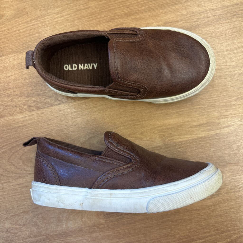 OId Navy Brow Slip On Shoes - 6