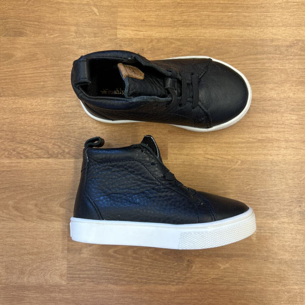 Freshly Picked Black High Top Sneakers - 6
