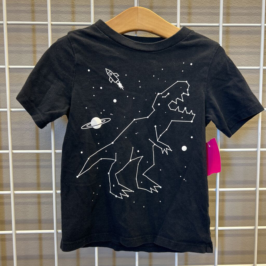 Children's Place Dino Stars SS Tee - 3T