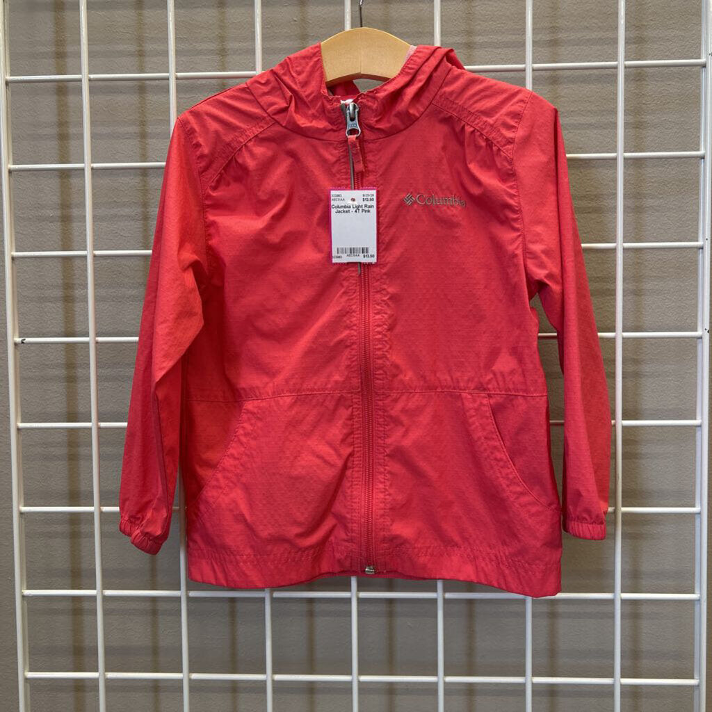 Columbia Light Rain Jacket - 4T