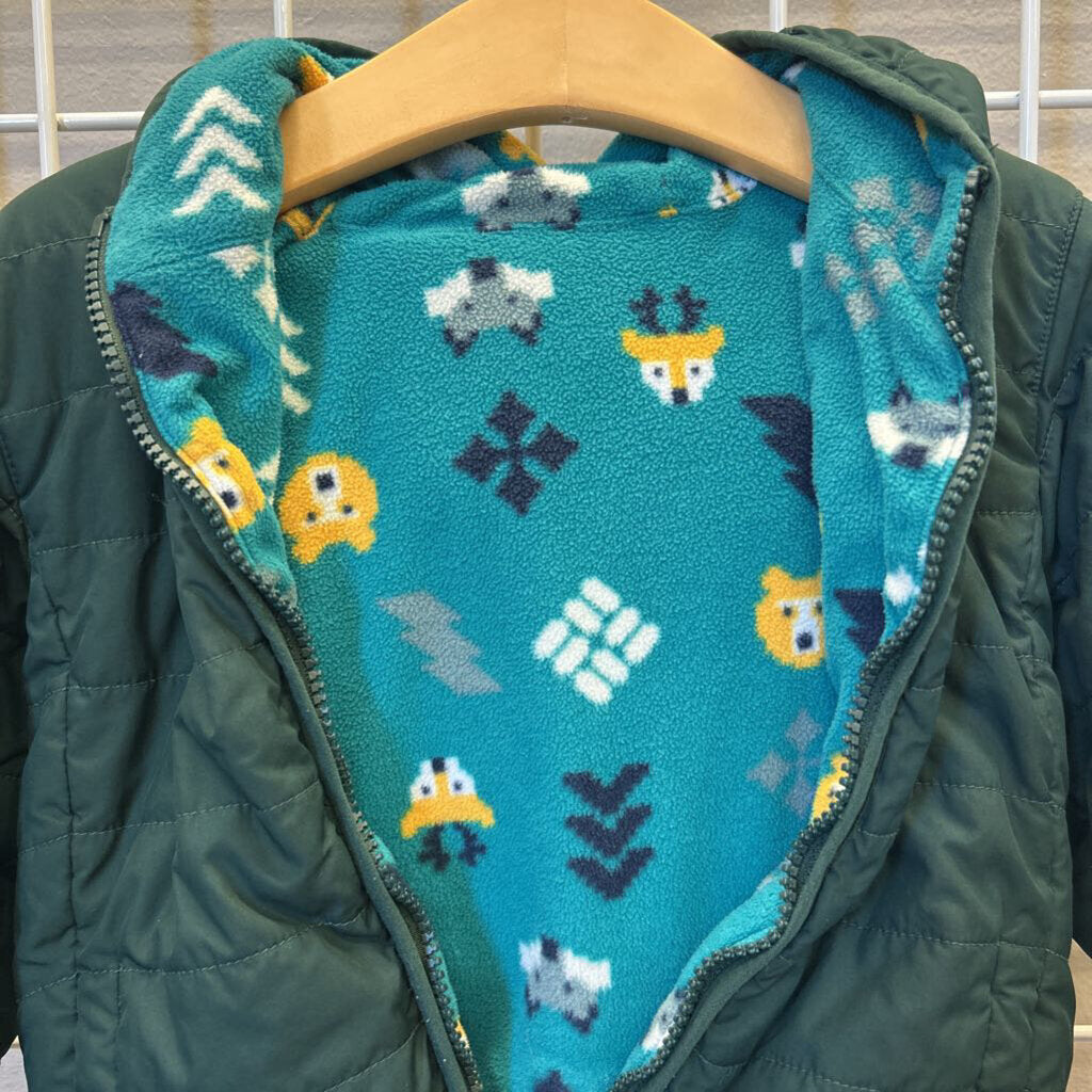 Columbia Reversible Puffer Jacket - 4T