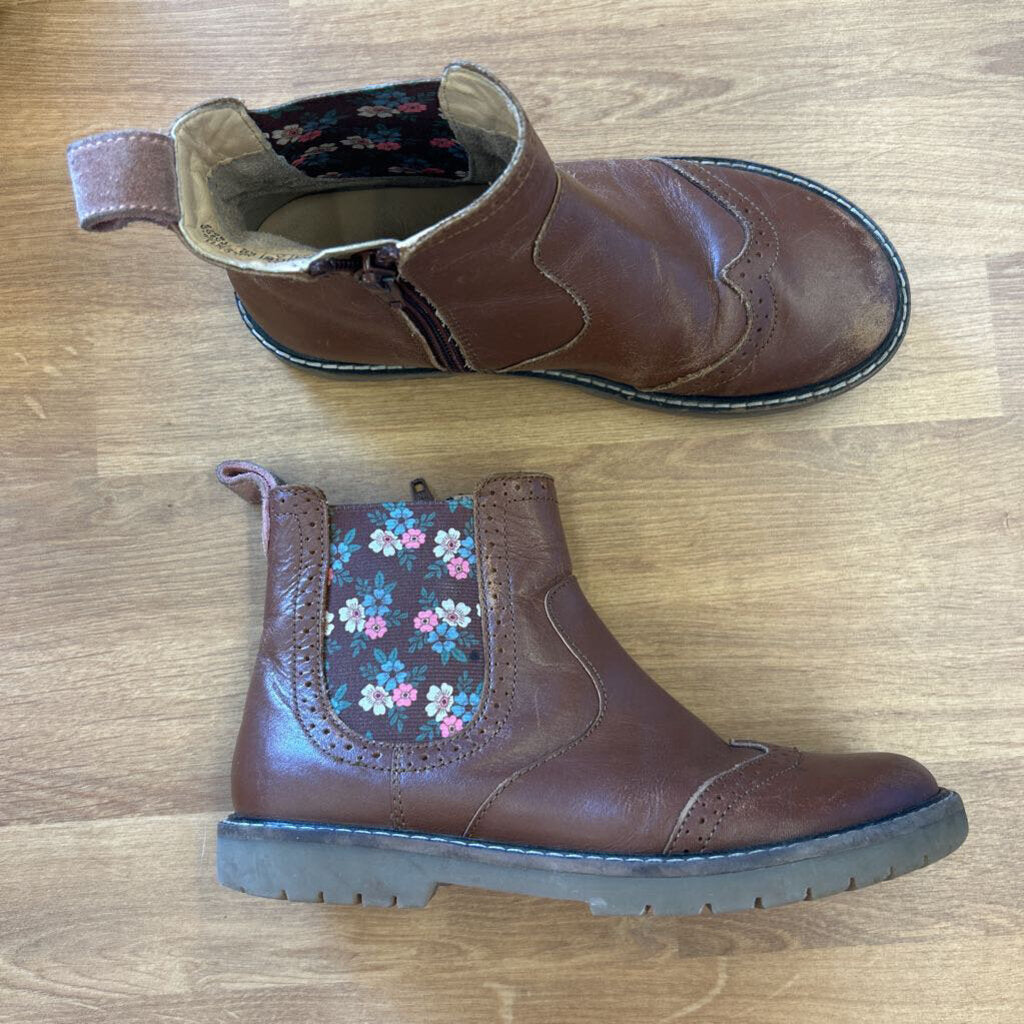 Mini Boden Brown Booties - 1