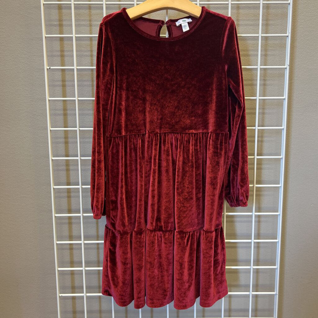 Dip Velvet LS Dress - 6/7