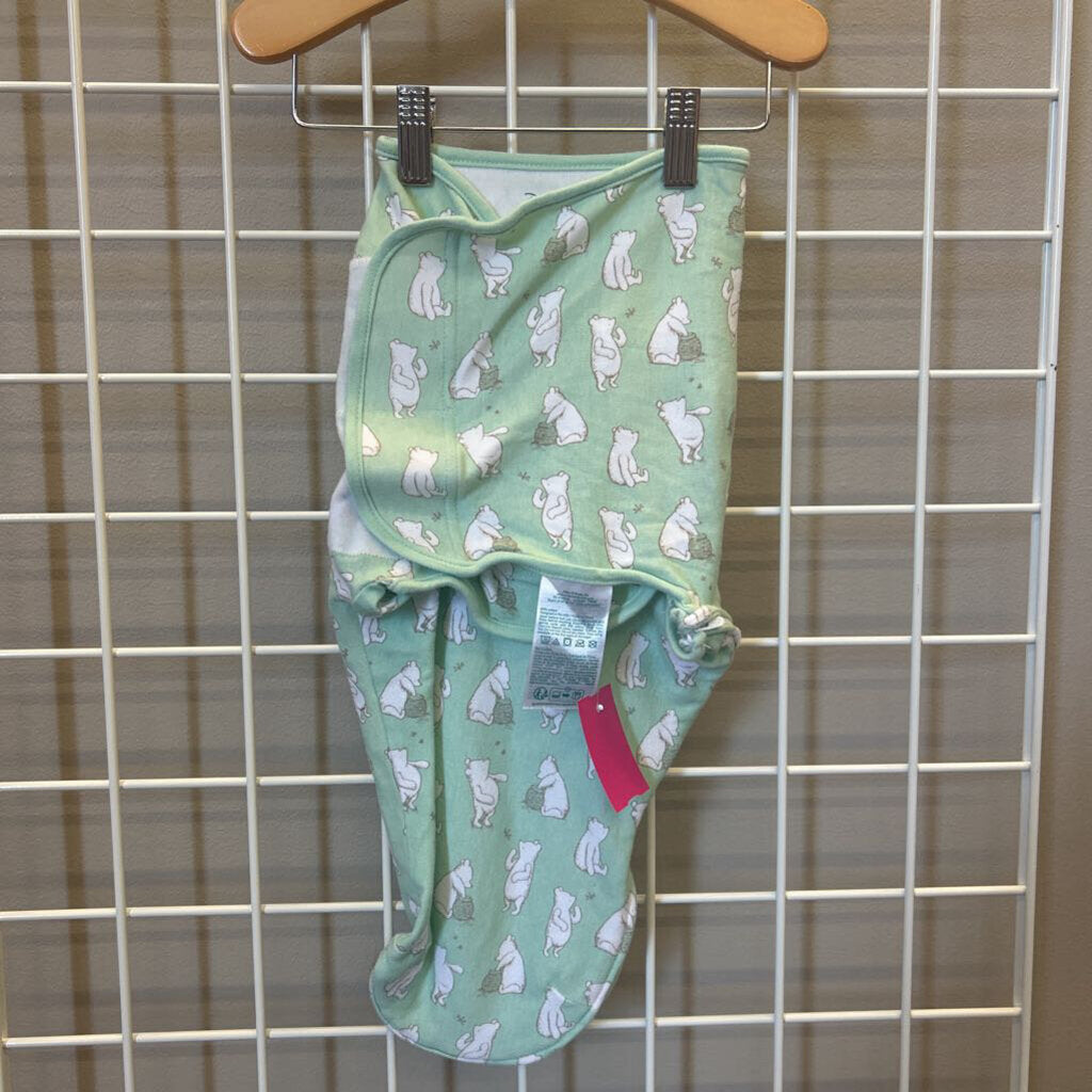 Aden + Anais Pooh Velcro Swaddle - 0/3m