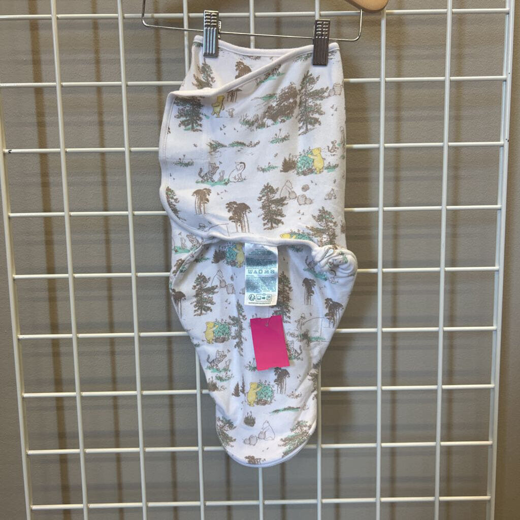 Aden + Anais Pooh Velcro Swaddle - 0/3m