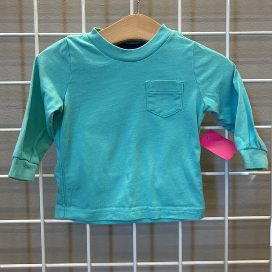 Carter's Pocket LS Tee - 6/9m