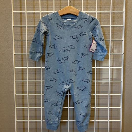 Carter's Dino LS Romper - 18m