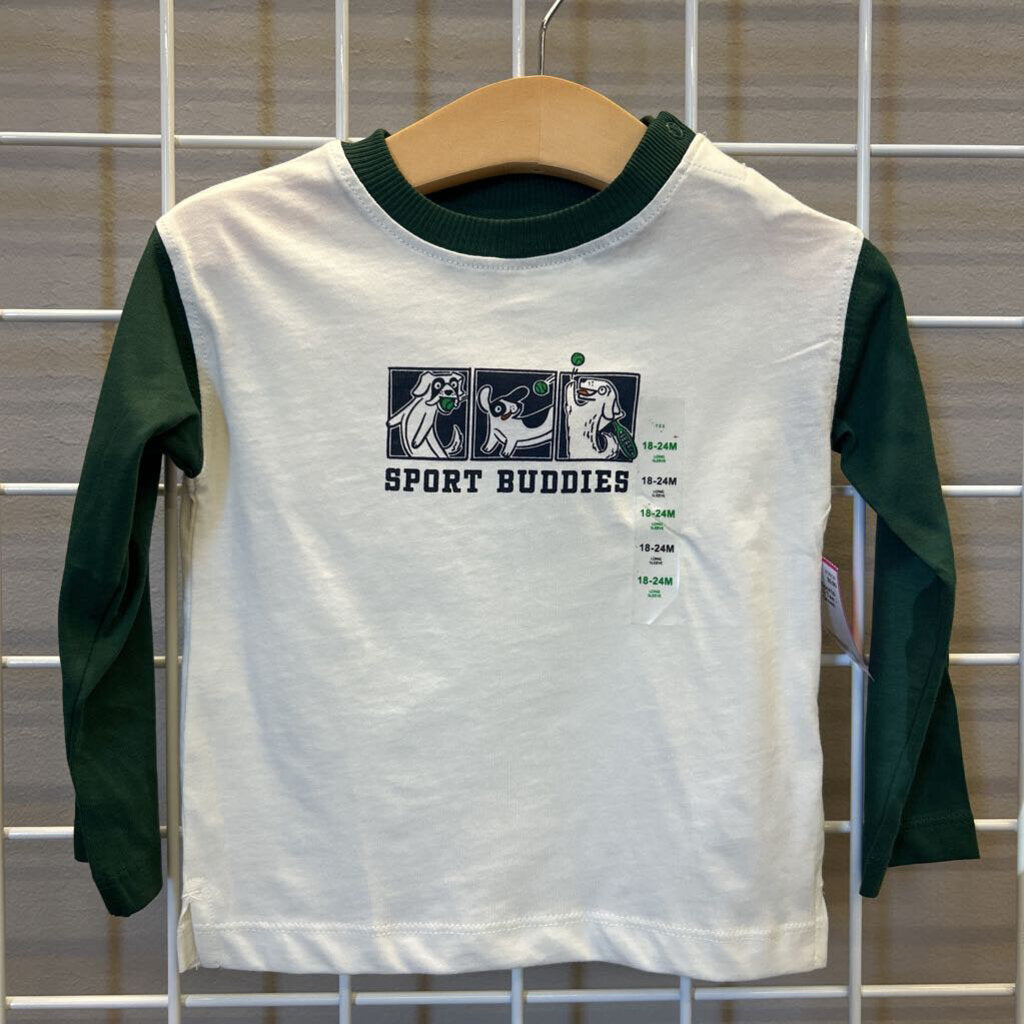 NWT Dip Sports Buddies LS Tee - 18/24m
