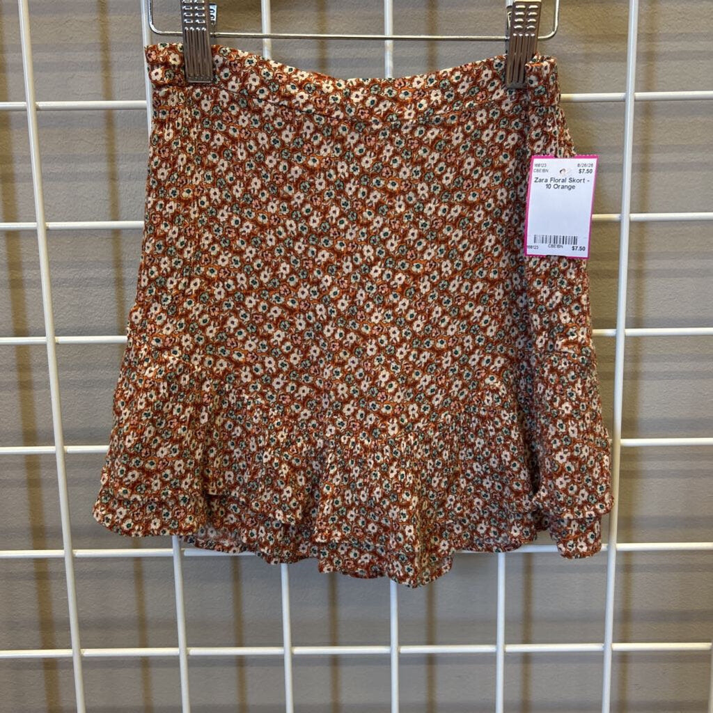 Zara Floral Skort - 10