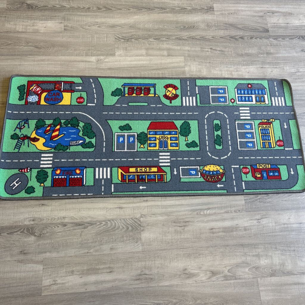 Roads Rug (small snag)