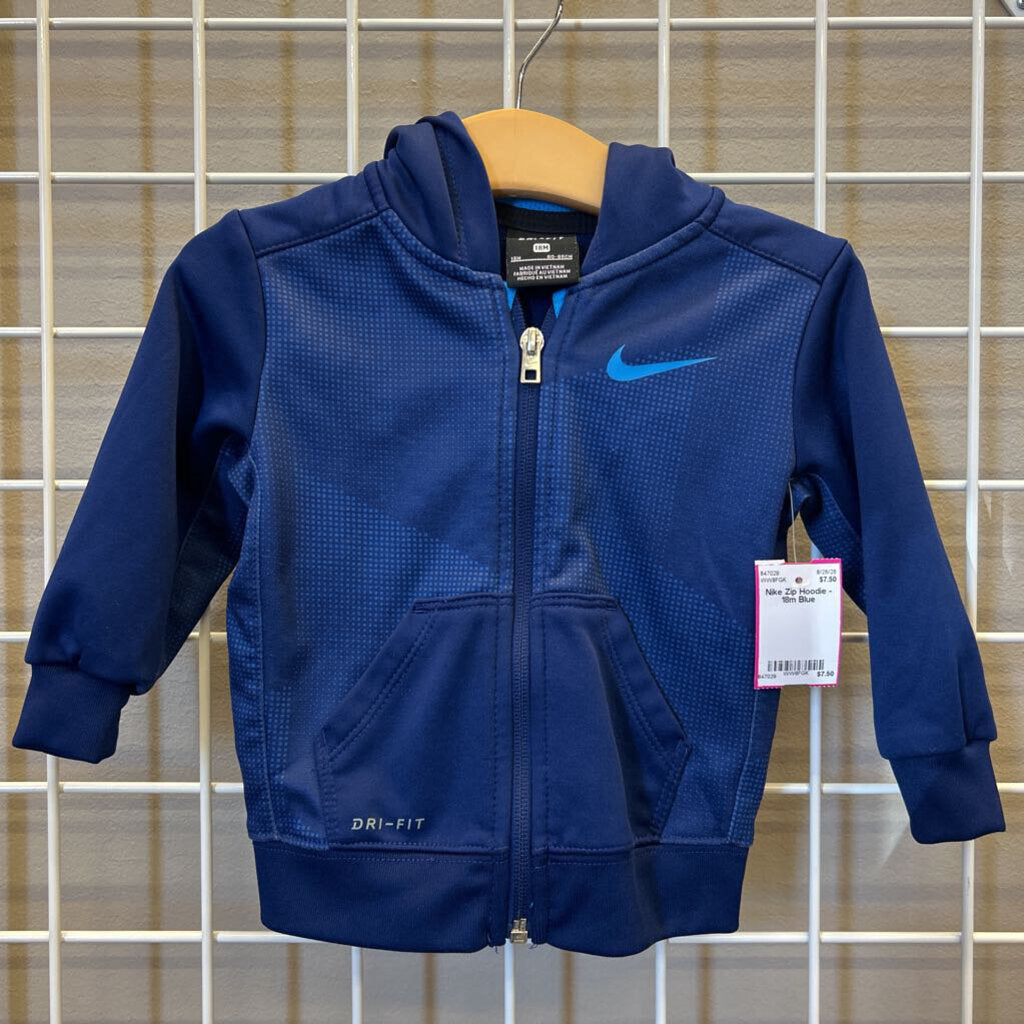 Nike Zip Hoodie - 18m