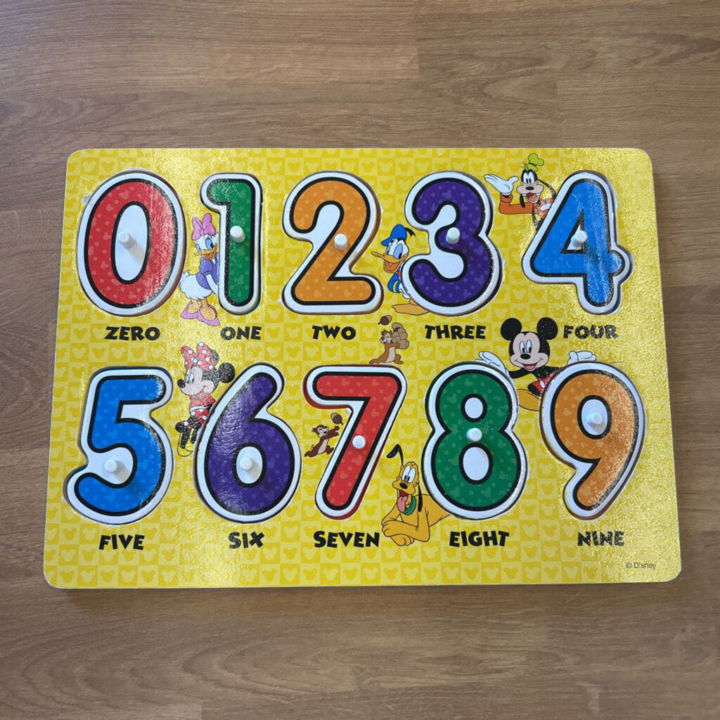 Melissa & Doug Disney Number Puzzle