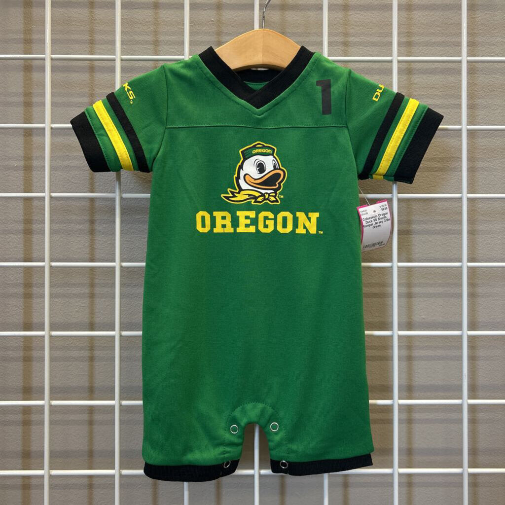 Colosseum Oregon Duck SS Shorts Romper Jersey 3/6m