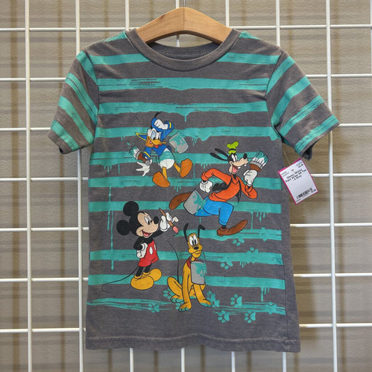 Disney Mickey Paint Stripe SS Tee - 4