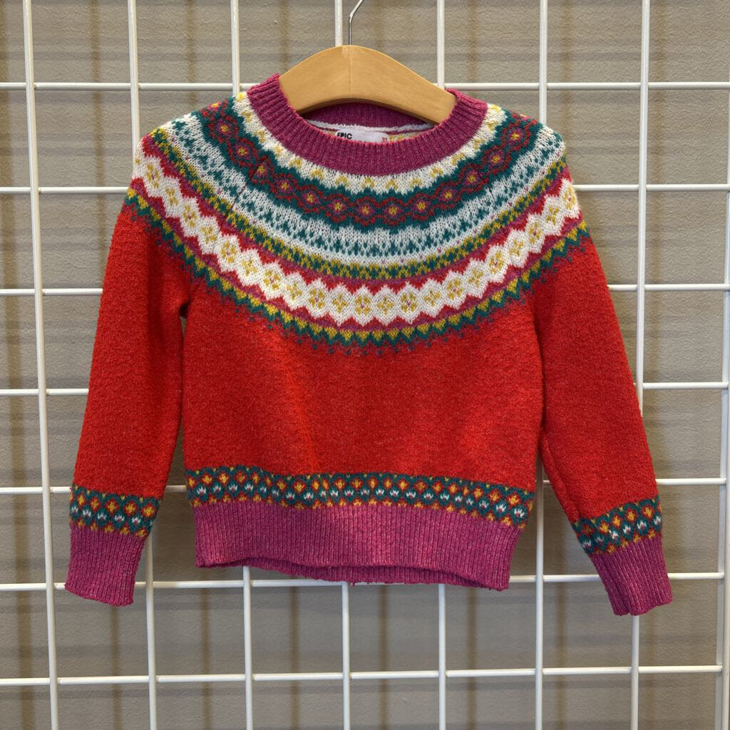 Epic Threads Pattern Sweater 3T (wash wear)
