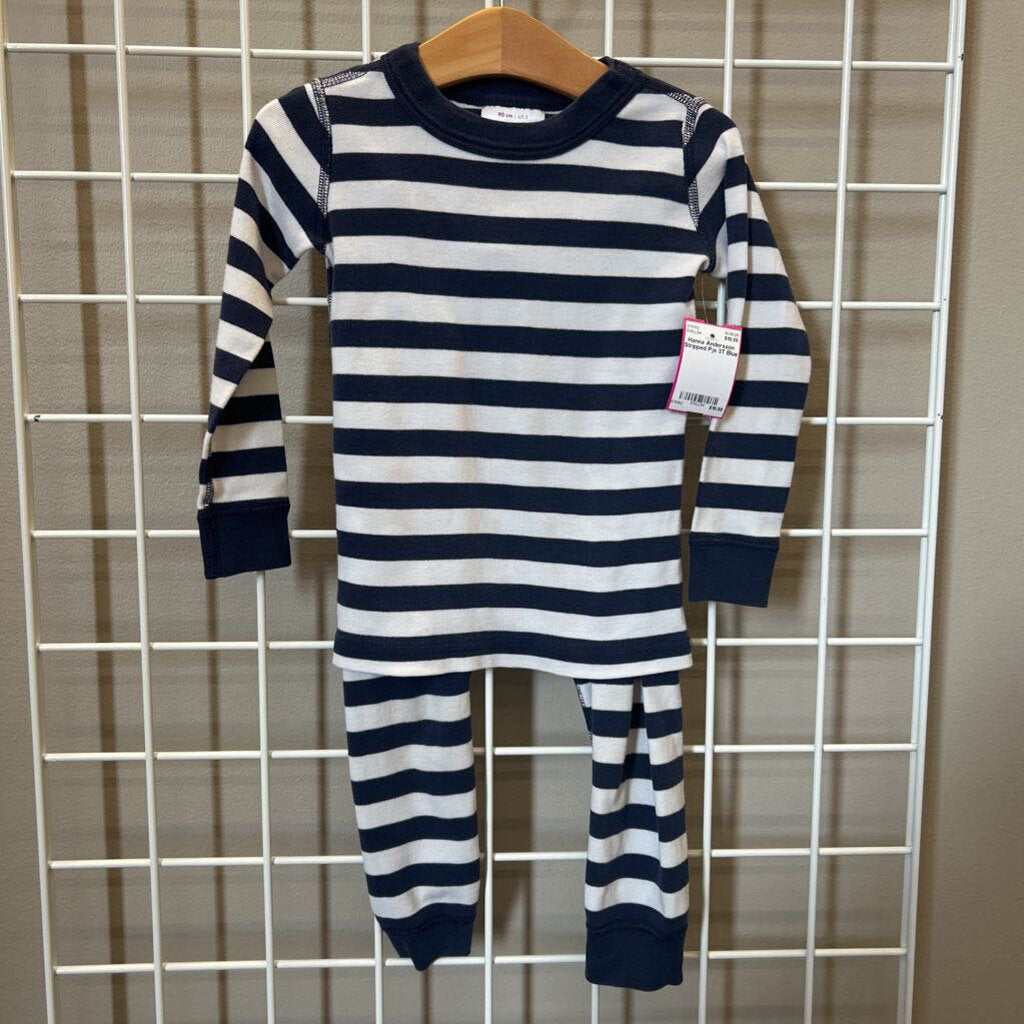 Hanna Andersson Stripped Pjs 3T