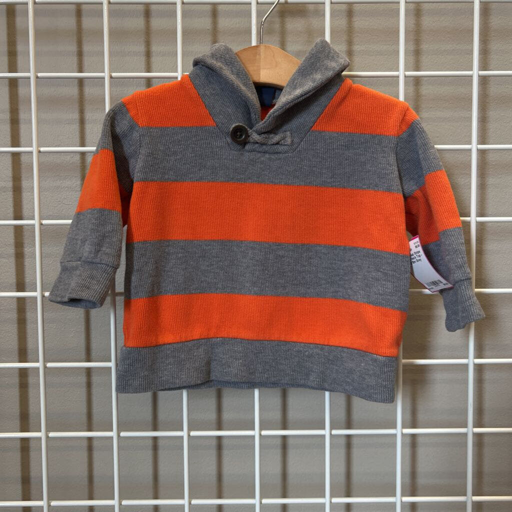 Baby Gap Stripe Cowl Neck Top - 12/18m