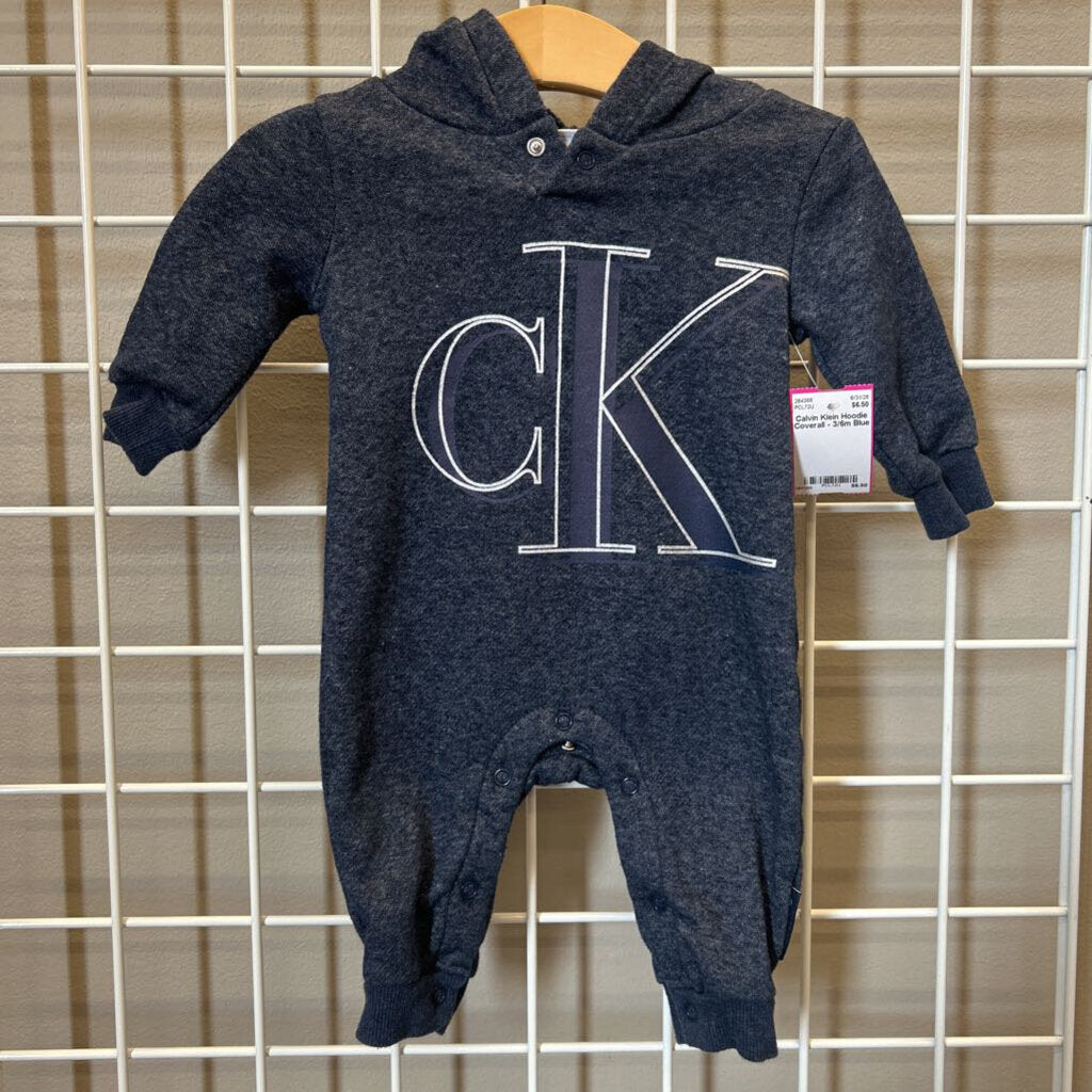 Calvin Klein Hoodie Coverall - 3/6m