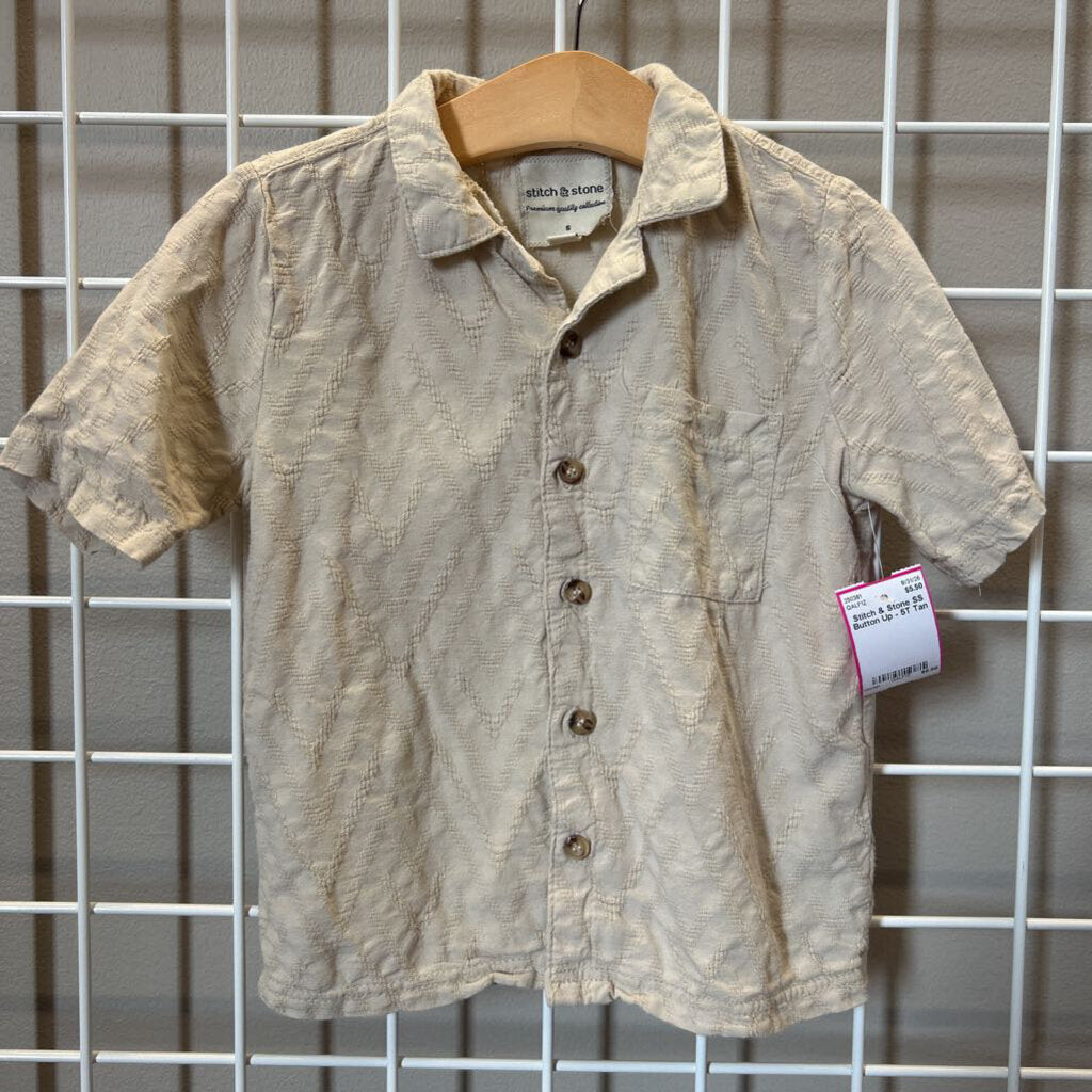 Stitch & Stone SS Button Up - 5T