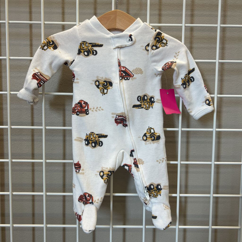 Carter's Construction Zip Sleeper - NB