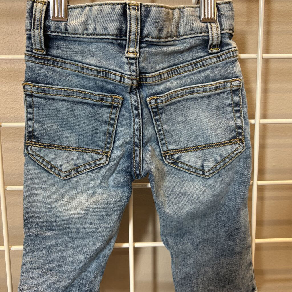 Cat & Jack Acid Wash Skinny Jeans - 12m