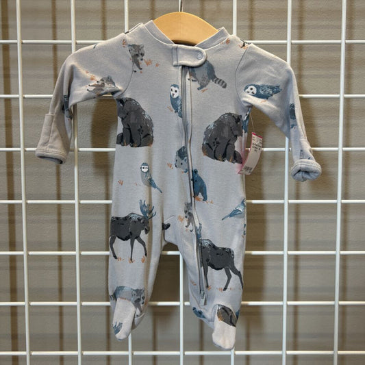 Little Planet Animal Zip Sleeper - NB