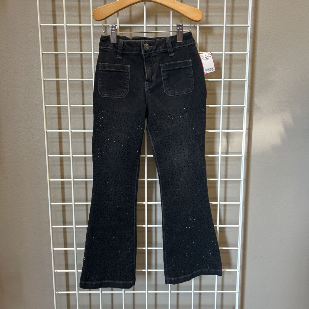Cat & Jack Sparkle Flare Jeans - 7