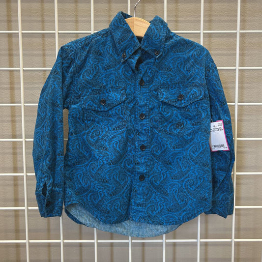 Roper Paisley LS Button Up - 4/5