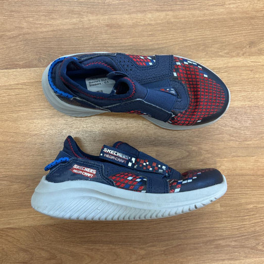 Skechers Blue Pixel Sneakers - 10.5