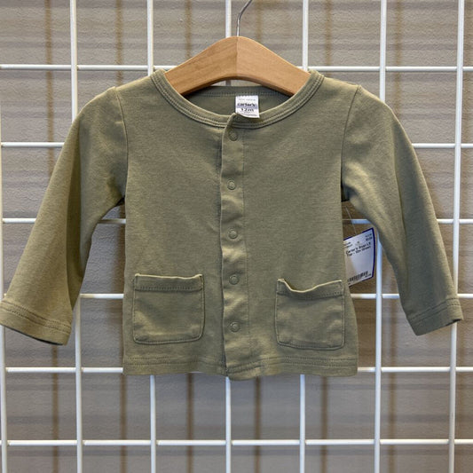 Carter's Snap LS Top - 12m