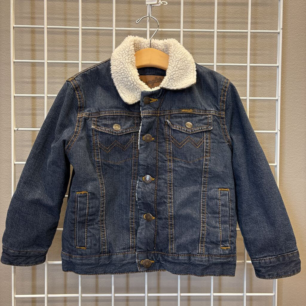 Wrangler Sherpa Lined Denim Jacket - 6/7