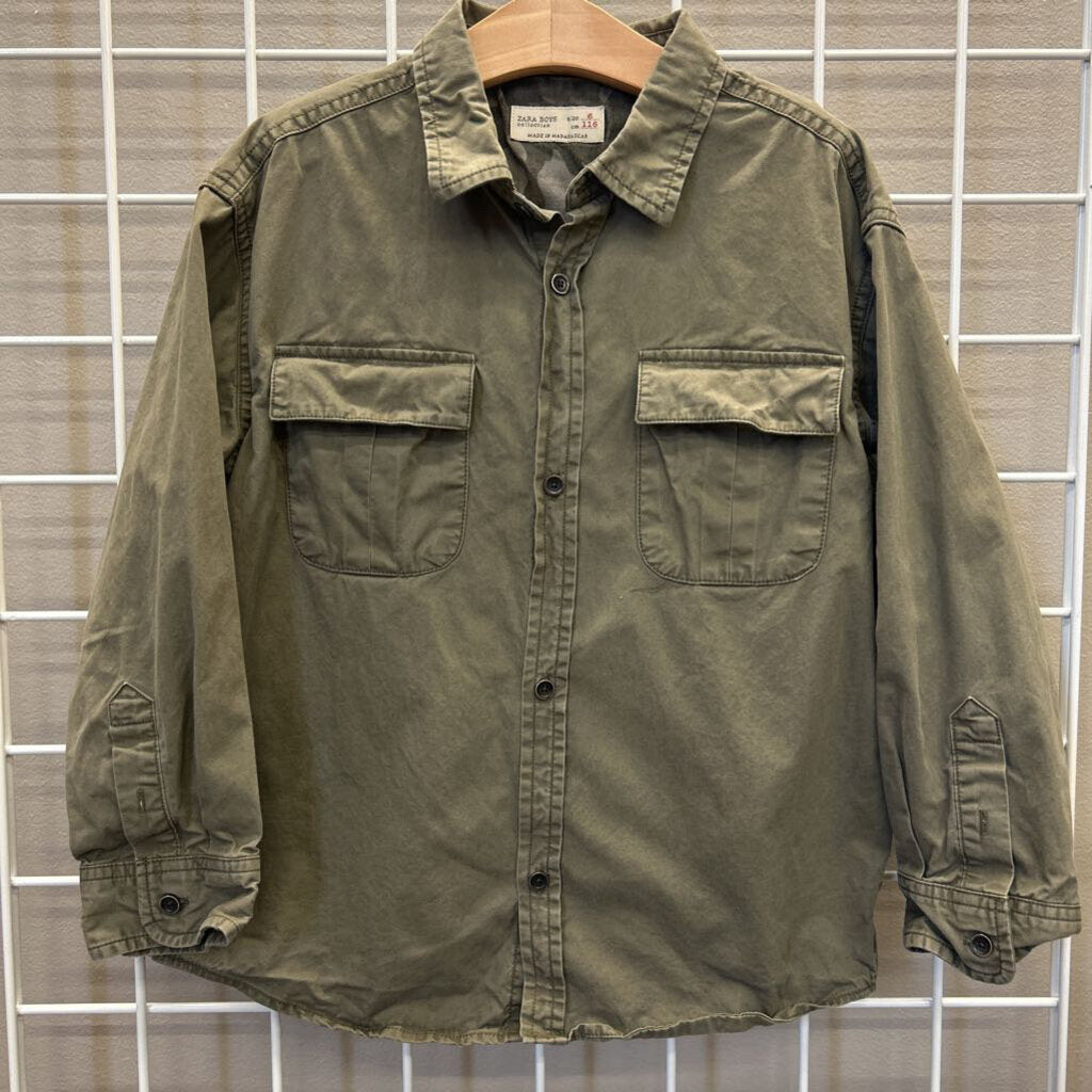 Zara LS Button Up - 6