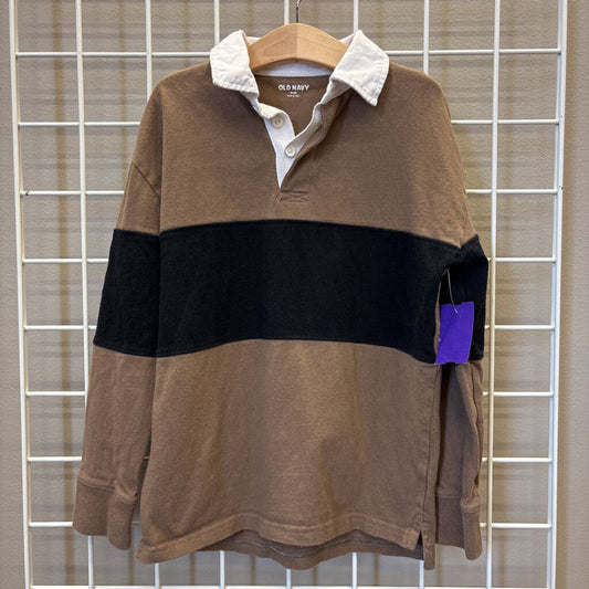 Old Navy Color Block LS Polo - 8